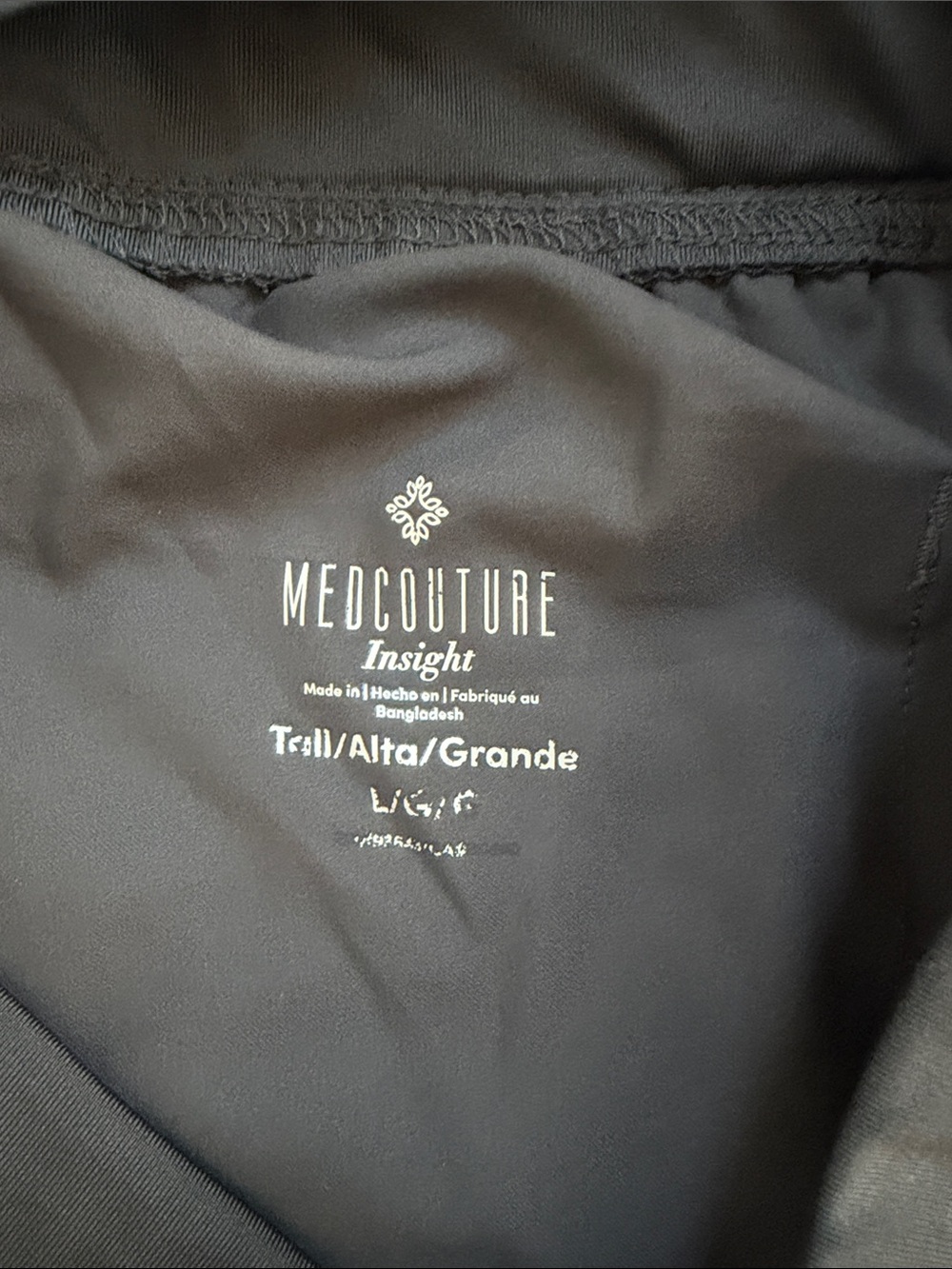 MEDCOUTURE Gray Insight Scrub Set - Picture 3 of 6